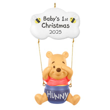 Load image into Gallery viewer, Disney Winnie the Pooh Baby&#39;s First Christmas 2025 Ornament
