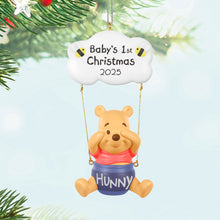 Load image into Gallery viewer, Disney Winnie the Pooh Baby&#39;s First Christmas 2025 Ornament
