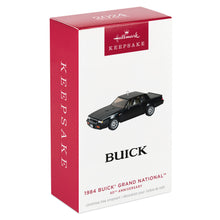 Load image into Gallery viewer, LIMITED QUANTITY -1984 Buick® Grand National™ 40th Anniversary 2024 Metal Ornament
