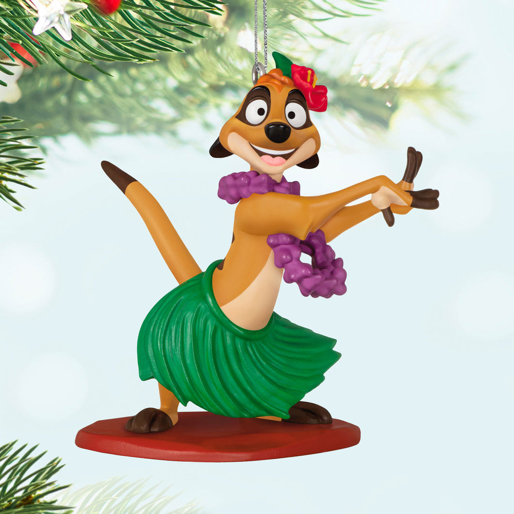 LIMITED UANTITY Disney The Lion King Timon's Dancing Diversion Ornament