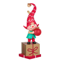 Load image into Gallery viewer, LIMITED QUANTITY - Gnome for Christmas Ginger&#39;s Favorite Gift Ornament
