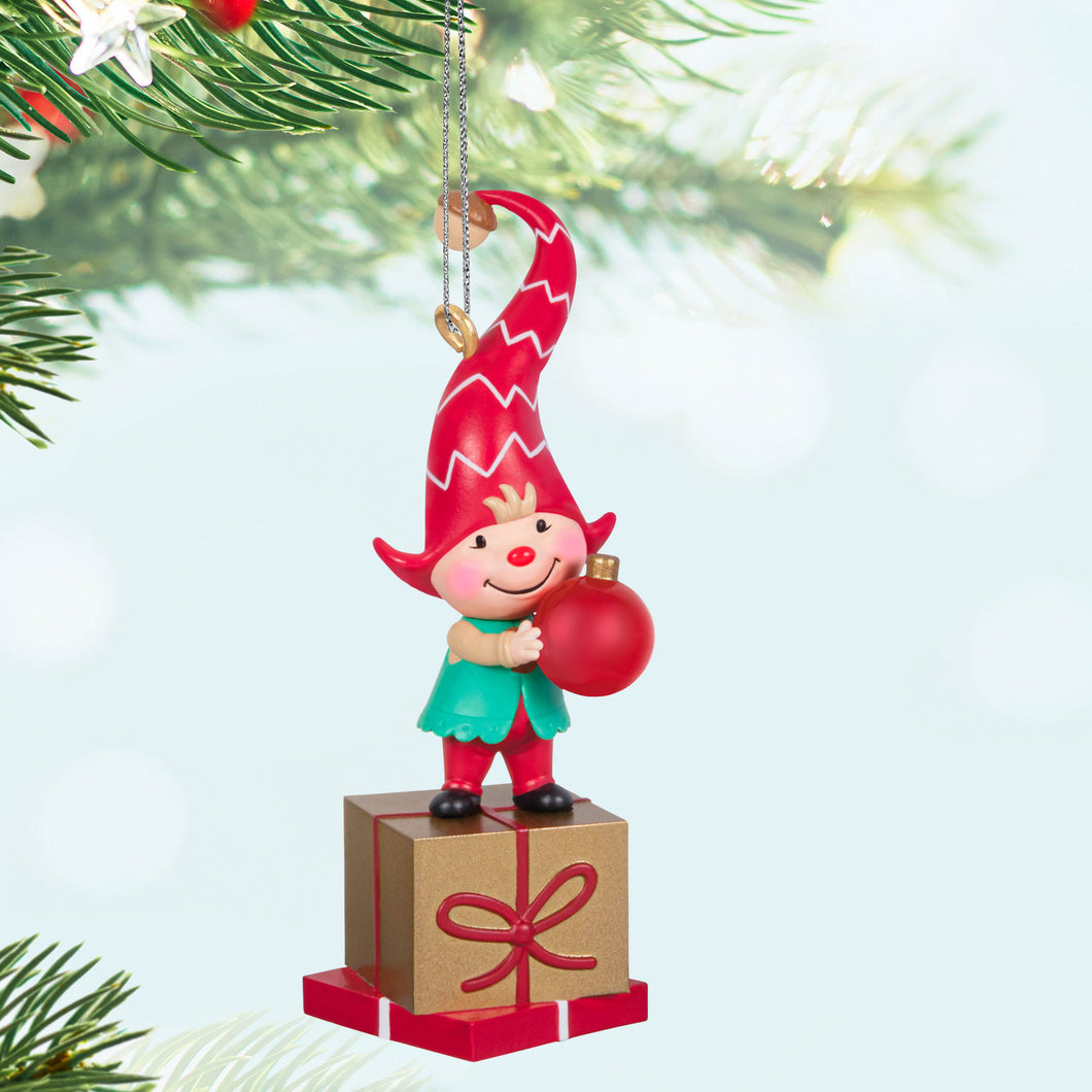 LIMITED QUANTITY - Gnome for Christmas Ginger's Favorite Gift Ornament