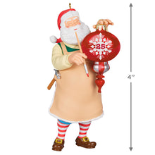 Load image into Gallery viewer, LIMITED QUANTITY  - Toymaker Santa 25th Anniversary Special Edition Ornament
