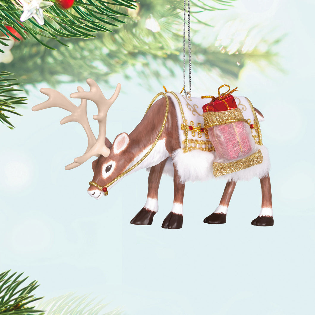 LIMITED QUANTITY - Elegant Reindeer Keepsake Ornament