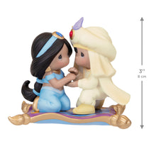 Load image into Gallery viewer, LIMITED QUANTITY -  Disney Precious Moments Aladdin and Jasmine Porcelain Ornament
