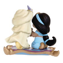 Load image into Gallery viewer, LIMITED QUANTITY -  Disney Precious Moments Aladdin and Jasmine Porcelain Ornament
