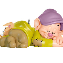 Load image into Gallery viewer, LIMITED QUANTITY -  Disney Snow White and the Seven Dwarfs Dozing Dopey Ornament
