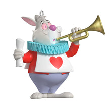 Load image into Gallery viewer, LIMITED QUANTITY -  Disney Alice in Wonderland 75th Anniversary The White Rabbit Ornament

