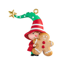 Load image into Gallery viewer, LIMITED QUANTITY -  Gnome for Christmas Clove's Favorite Cookie Ornament
