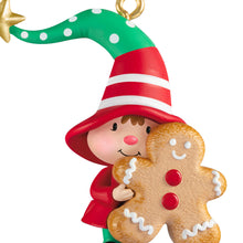 Load image into Gallery viewer, LIMITED QUANTITY -  Gnome for Christmas Clove's Favorite Cookie Ornament
