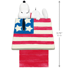 Load image into Gallery viewer, LIMITED QUANTITY - The Peanuts® Gang Patriotic Snoopy Ornament
