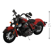 Load image into Gallery viewer, Indian Chief Vintage 125th Anniversary Edition Motorcycle 2026 Metal Ornament
