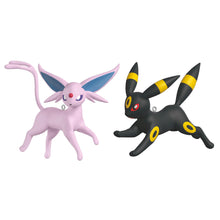 Load image into Gallery viewer, Pokémon Espeon and Umbreon Ornaments, Set of 2
