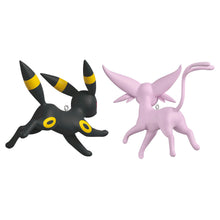 Load image into Gallery viewer, Pokémon Espeon and Umbreon Ornaments, Set of 2
