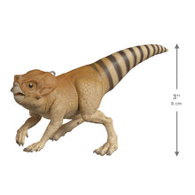 Load image into Gallery viewer, Jurassic World Rebirth "Dolores" the Aquilops Ornament
