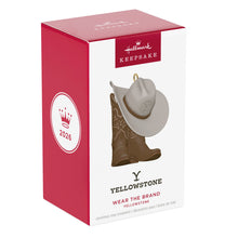 Load image into Gallery viewer, Yellowstone Wear the Brand Ornament
