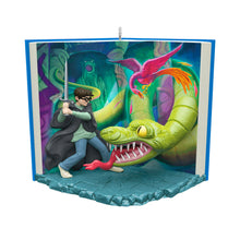 Load image into Gallery viewer, Harry Potter and the Chamber of Secrets™ Defeating the Basilisk Ornament
