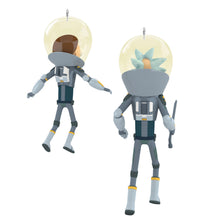 Load image into Gallery viewer, Rick and Morty "Get Back in the Car, Morty!" Ornaments, Set of 2
