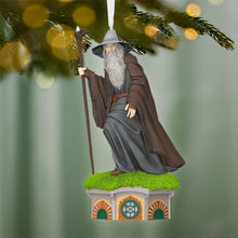Load image into Gallery viewer, Lord of the Rings: The Fellowship of the Ring™ Collection Gandalf™ the Grey Ornament With Light and Sound
