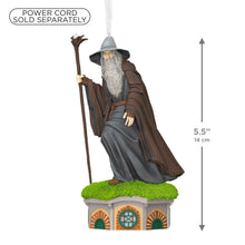 Load image into Gallery viewer, Lord of the Rings: The Fellowship of the Ring™ Collection Gandalf™ the Grey Ornament With Light and Sound
