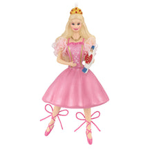 Load image into Gallery viewer, Barbie™ in the Nutcracker™ 25th Anniversary Porcelain and Fabric Ornament
