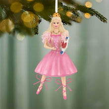 Load image into Gallery viewer, Barbie™ in the Nutcracker™ 25th Anniversary Porcelain and Fabric Ornament
