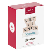 Load image into Gallery viewer, Hasbro® Scrabble® Let It Snow Ornament
