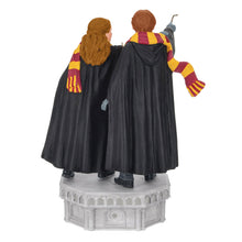 Load image into Gallery viewer, Harry Potter and the Chamber of Secrets™ Collection Ron Weasley™ and Hermione Granger™ Ornament With Light and Sound
