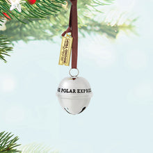 Load image into Gallery viewer, The Polar Express™ 20th Anniversary Santa&#39;s Sleigh Bell 2024 Metal Ornament
