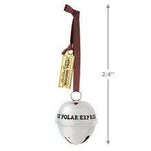 Load image into Gallery viewer, The Polar Express™ 20th Anniversary Santa&#39;s Sleigh Bell 2024 Metal Ornament
