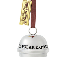 Load image into Gallery viewer, The Polar Express™ 20th Anniversary Santa&#39;s Sleigh Bell 2024 Metal Ornament
