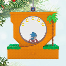 Load image into Gallery viewer, Sonic the Hedgehog™ Sonic Collecting Rings Ornament With Light, Sound and Motion
