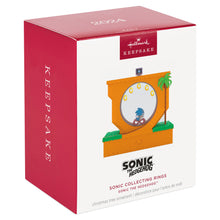 Load image into Gallery viewer, Sonic the Hedgehog™ Sonic Collecting Rings Ornament With Light, Sound and Motion
