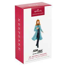 Load image into Gallery viewer, TEMPORARILY SOLD OUT- Star Trek™: The Next Generation Dr. Beverly Crusher Ornament
