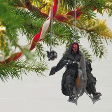 Load image into Gallery viewer, Star Wars: The Phantom Menace™ 25th Anniversary Darth Maul™ and Sith Probe Droid™ Ornaments, Set of 2
