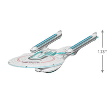 Load image into Gallery viewer, Star Trek™ Generations U.S.S. Enterprise NCC-1701-B Ornament With Light
