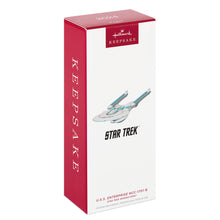 Load image into Gallery viewer, Star Trek™ Generations U.S.S. Enterprise NCC-1701-B Ornament With Light
