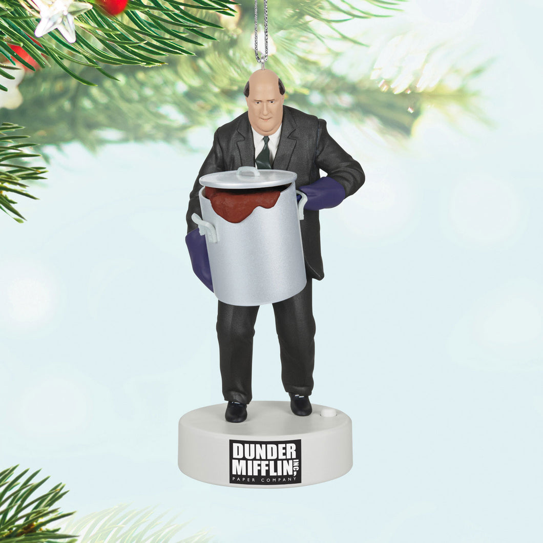 The Office Kevin Malone Ornament With Sound