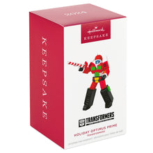 Load image into Gallery viewer, Hasbro® Transformers™ Holiday Optimus Prime Ornament
