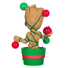 Load image into Gallery viewer, Marvel Guardians of the Galaxy O Christmas Groot Ornament With Ligh
