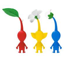 Load image into Gallery viewer, Nintendo Pikmin™ Red, Yellow, and Blue Pikmin Ornaments, Set of 3
