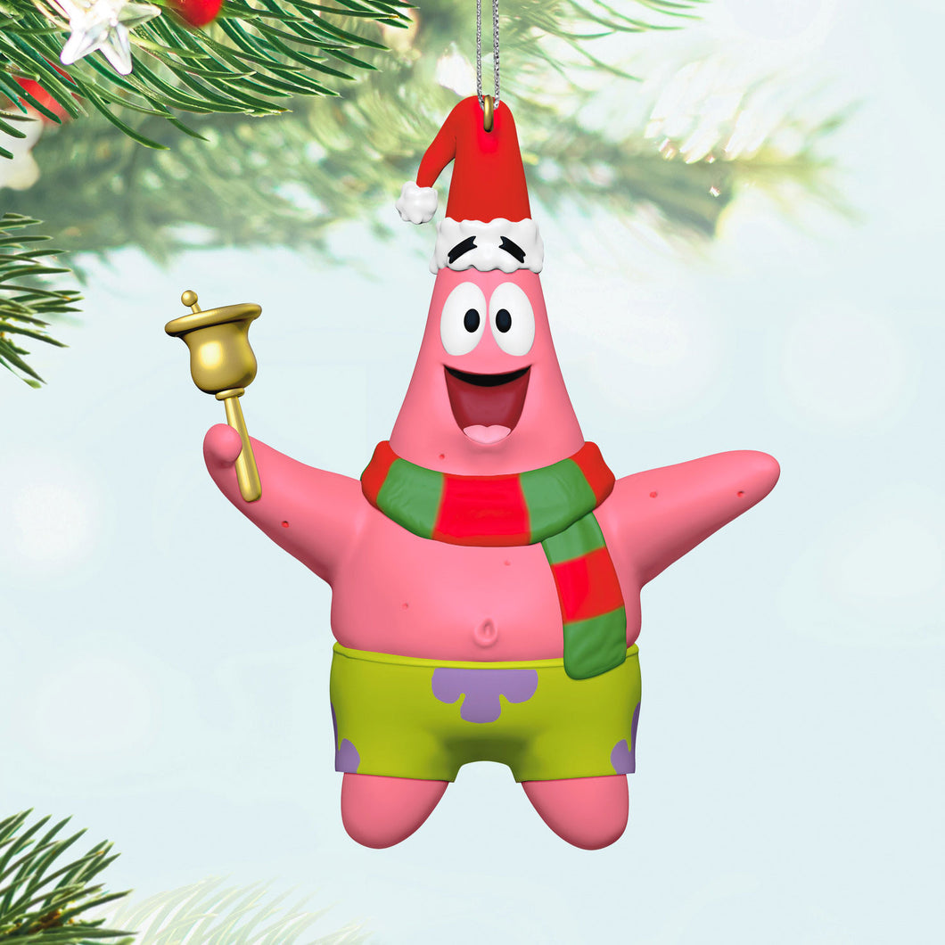 Nickelodeon SpongeBob SquarePants Patrick Rings in the Season Ornament