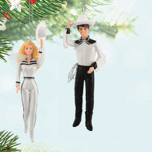 Load image into Gallery viewer, Barbie™ and Ken™ Western Stars Ornaments, Set of 2
