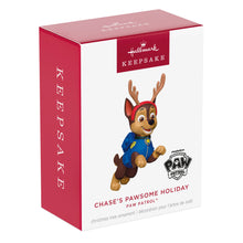 Load image into Gallery viewer, Paw Patrol™ Chase&#39;s Pawsome Holiday Ornament
