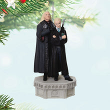 Load image into Gallery viewer, Harry Potter and the Chamber of Secrets™ Storyteller Collection Lucius and Draco Malfoy™ Ornament With Light and Sound
