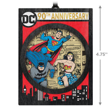 Load image into Gallery viewer, DC Comics™ 90th Anniversary DC Through the Ages Papercraft Ornament
