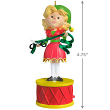 Load image into Gallery viewer, Elf Collection Jovie Ornament With Light and Sound

