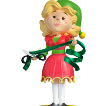 Load image into Gallery viewer, Elf Collection Jovie Ornament With Light and Sound
