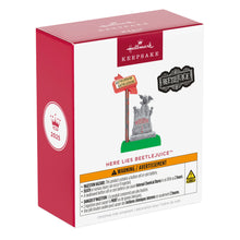 Load image into Gallery viewer, Hallmark Beetlejuice™ Here Lies Beetlejuice™ Ornament With Light
