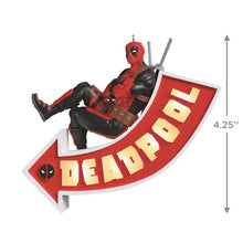 Load image into Gallery viewer, Marvel Deadpool It&#39;s a Sign! Ornament With Light
